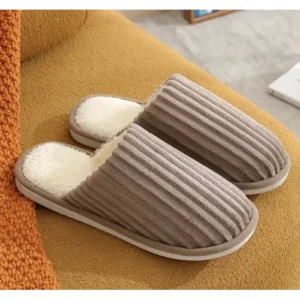 Pantuflas de levantarse Café