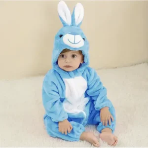 Pijama Conejo Azul Bebé